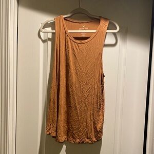 American Eagle Outfitters Brown Tank Top